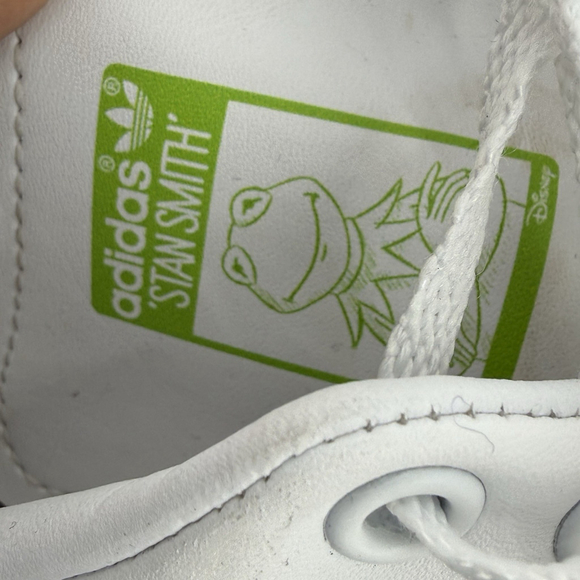 Adidas X Stan Smith Disney Kermit The Frog Sneakers Women's Size 6.5  PrimeGreen
